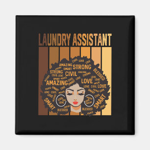 Laundry Istant African American Women Black Histor Magnet