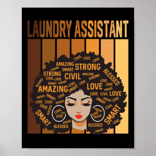 Laundry Istant African American Women Black Histor Poster