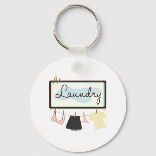 Laundry Keychain