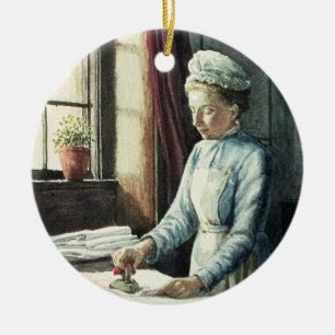 Laundry Maid, c.1880 Ceramic Ornament
