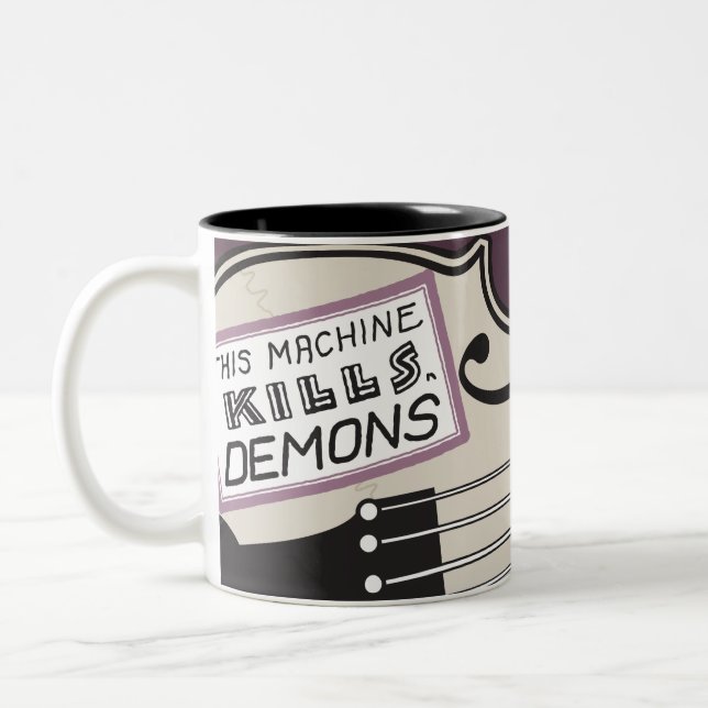 Laundry Mo's Violin Right-Handed Mug (Left)