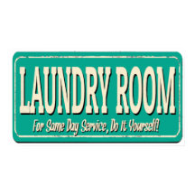 Laundry Room Sign Poster