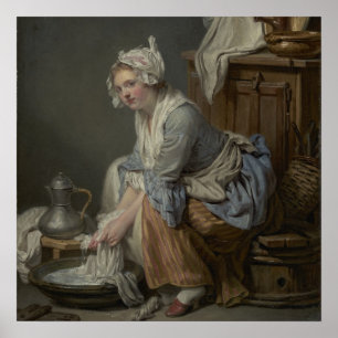 Laundry Room Washing Poster