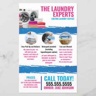 Laundry Service Flyer