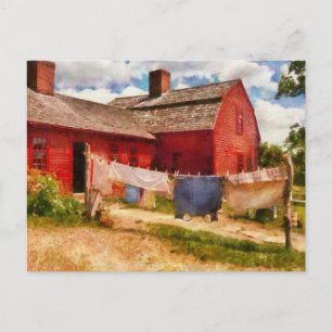 Laundry - The Clothes Line Postcard
