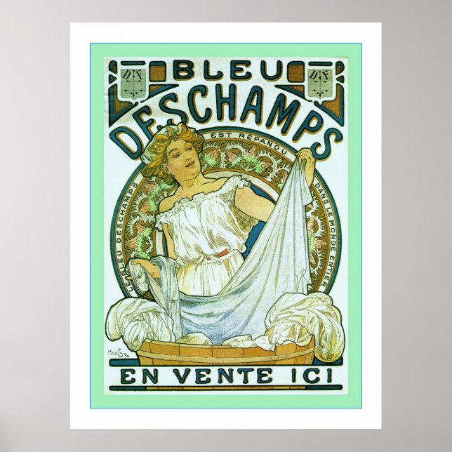 Laundry ~ Vintage Advertising Poster (Front)