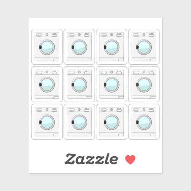 Laundry Washing Machine Cleaning Chores Planner (Sheet)