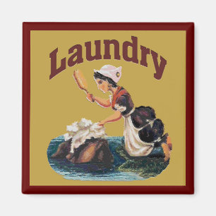 Laundy Room Sign Magnet
