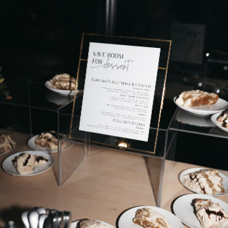 LAURA | Customizable Wedding Dessert Table Sign |