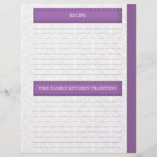 Laura Grinstead - Pages de Recette Gris Violet Gri