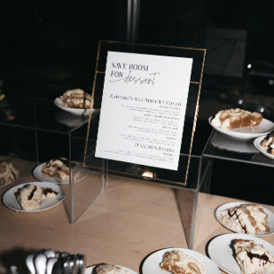 LAURA Panneau de table de desserts de mariage pe