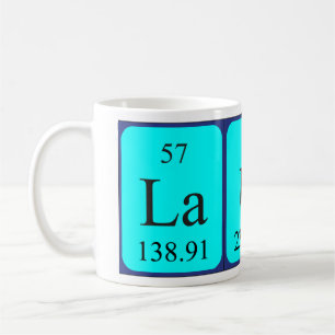 Laura périodique nom mug