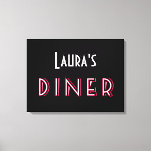 Laura's Art Deco Diner Sign