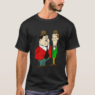 Laurel and Hardy cartoon Classic T-Shirt