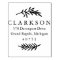 Laurel Branch Custom Return Address Stamp