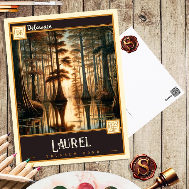 Laurel, Delaware | Vintage Postcard (Creator Uploaded)