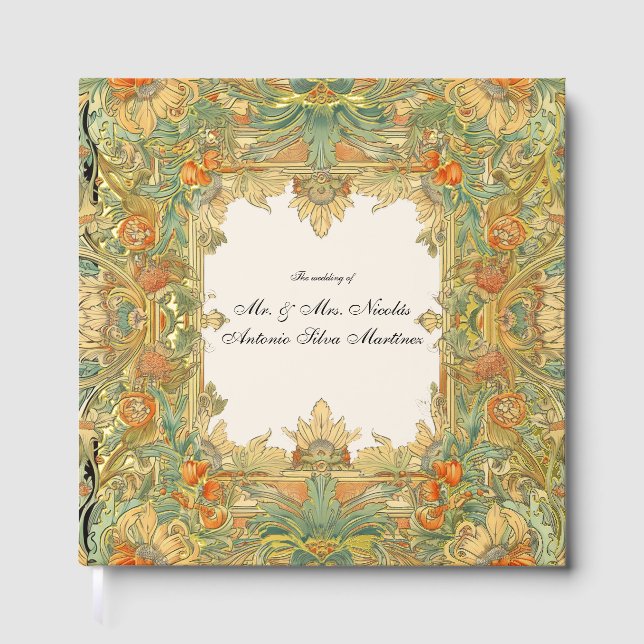 Laurel & Filigree Enchantment  Guest Book (Front)
