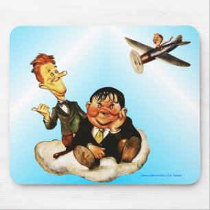 Laurel & Hardy Mouse Pad
