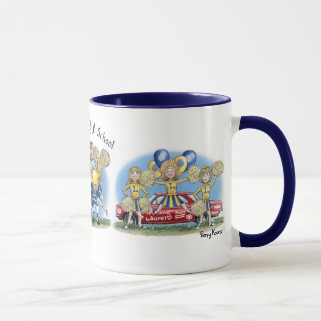 Laurel High School Spirit Memories  Mug (Right)