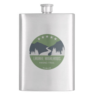 Laurel Highlands Hiking Trail Hip Flask