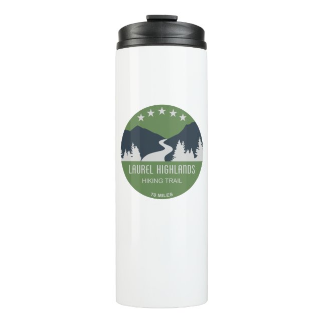 Laurel Highlands Hiking Trail Thermal Tumbler (Front)