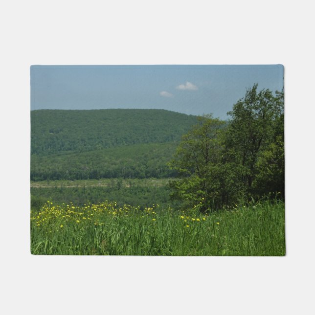 Laurel Highlands Pennsylvania Summer Photography Doormat (Front)