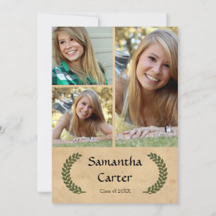 Laurel Leaf - Graduation Announcement