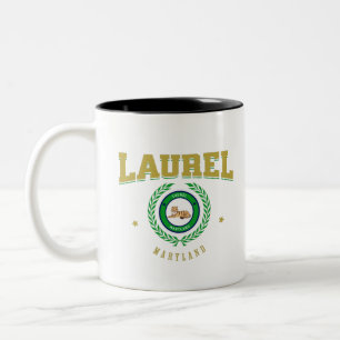 Laurel Maryland Two-Tone Coffee Mug