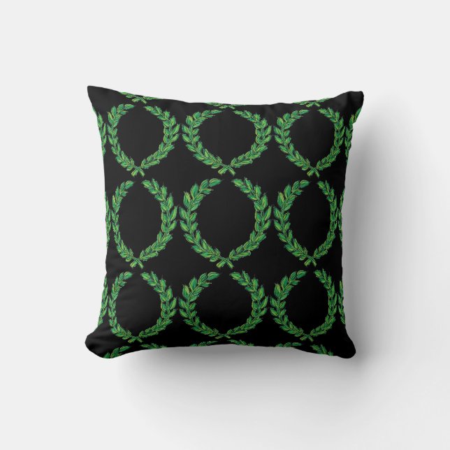Laurel Throw Pillow (Front)