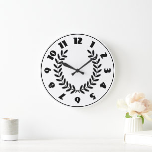 Laurel Wreath Clock