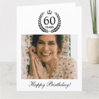 Laurel Wreath Crown Photo Happy 60th Birthday