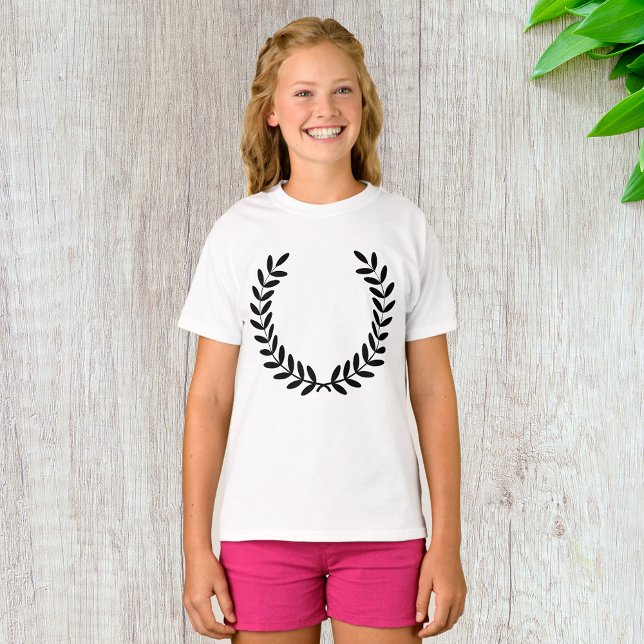 Laurel Wreath Girls T-Shirt (Creator Uploaded)