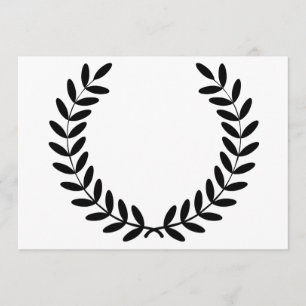 Laurel Wreath Invitations