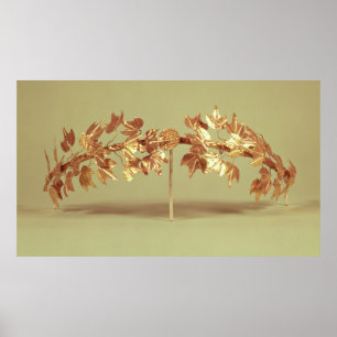 Laurel wreath, Mycenae Poster