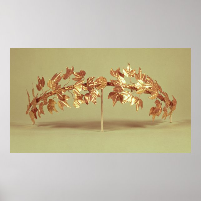 Laurel wreath, Mycenae Poster (Front)