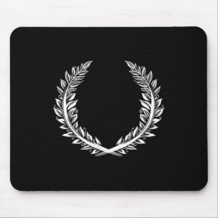Laurel Wreath Tattoo Art For Winners At The Award  Mouse Pad