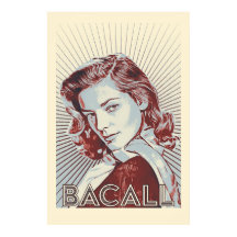 Lauren Bacall Vector Poster d'artisanat
