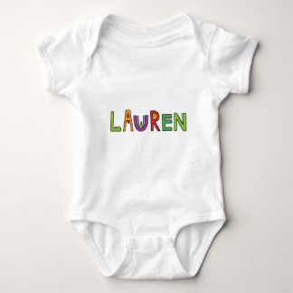 "Lauren" Monster Letters Baby Bodysuit