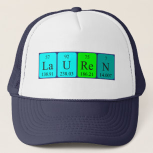 Lauren periodic table name hat