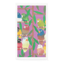 Lauren Rosenberg Original Parakeet Large Vertical 