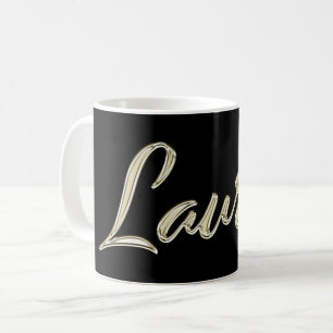 Lauren white Handwriting Tasse Kaffeetasse Coffee Mug