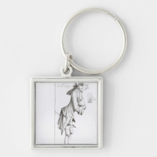 Laurence Sterne Keychain