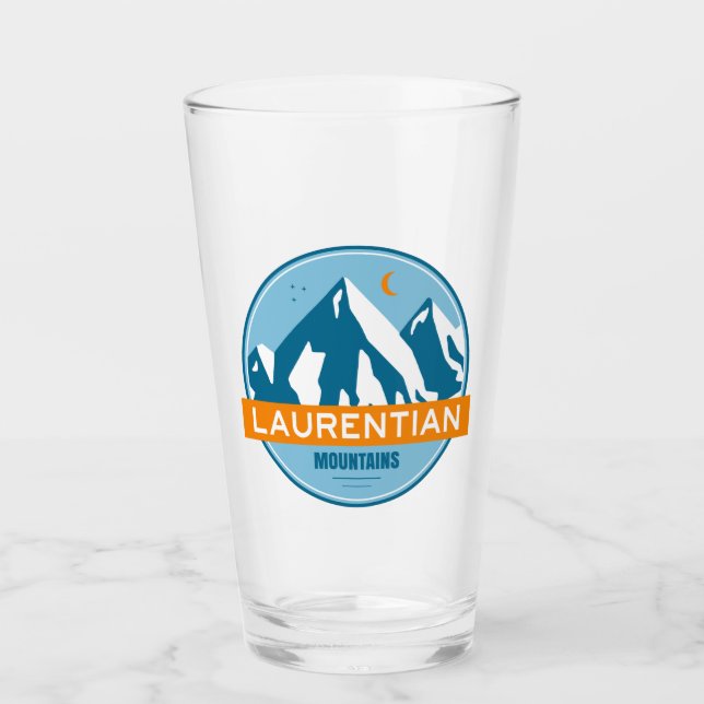 Laurentian Mountains Quebec Canada Glass (Front)