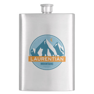 Laurentian Mountains Quebec Canada Hip Flask