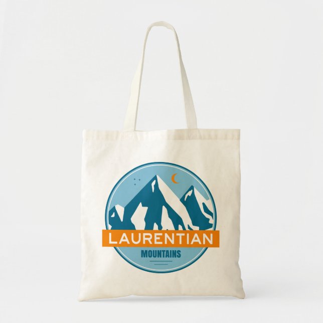 Laurentian Mountains Quebec Canada Tote Bag (Front)