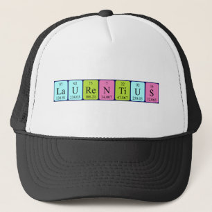 Laurentius nom de table périodique casquette