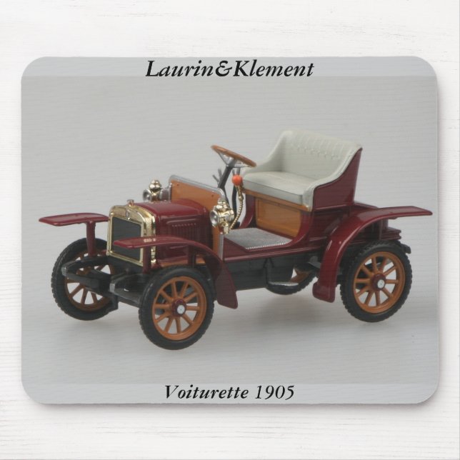 Laurin&Klement Voiturette 1905 Mousepad (Front)