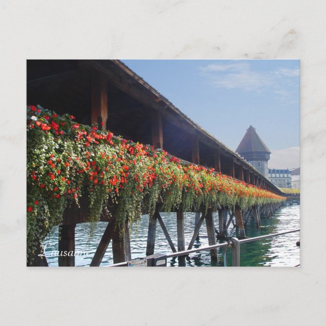Lausanne Postcard (Front)