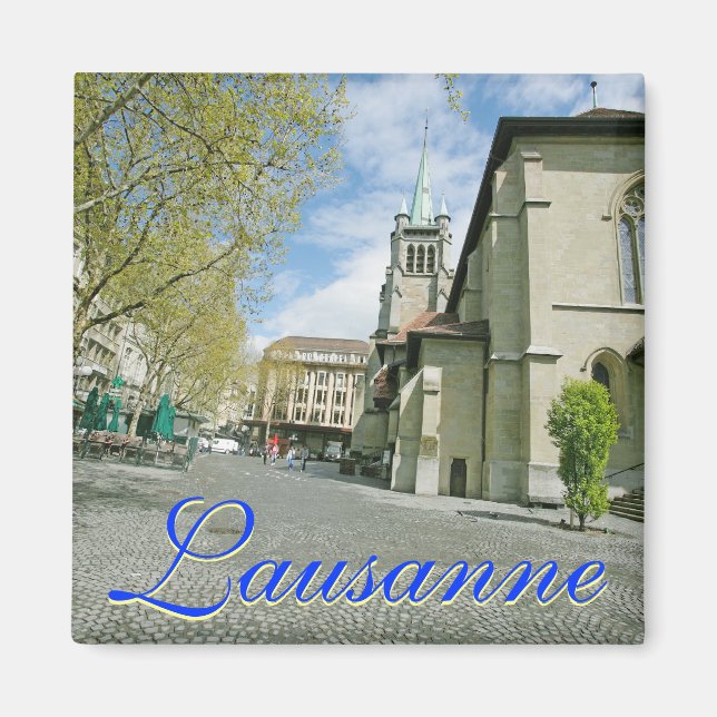 Lausanne, Suisse Carré Magnet (Devant)