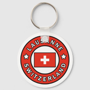 Lausanne Switzerland Keychain